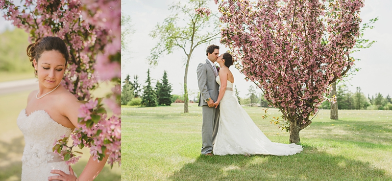 24cherry blossom wedding photos sherwood park