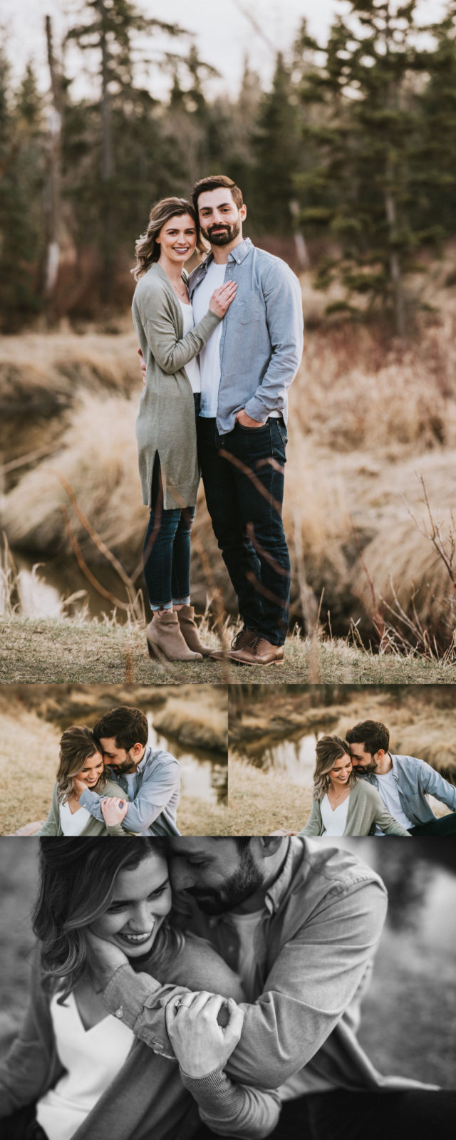 casual engagement session outfit inspiration
