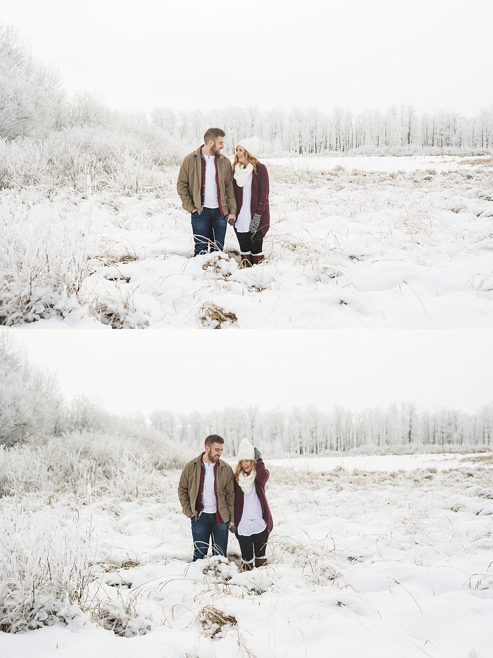 074_snowy engagement session